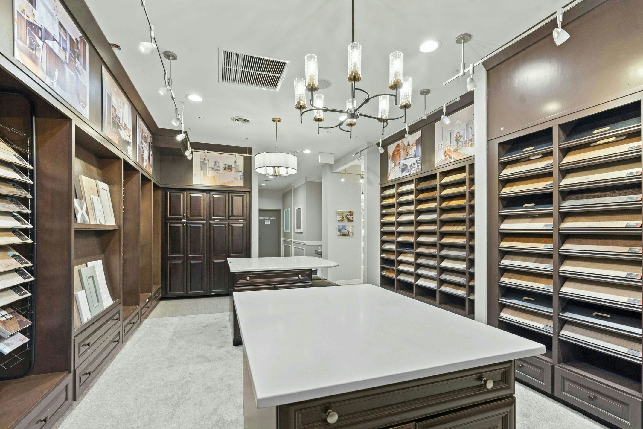 The Inde Design Studio showroom in Victor, NY